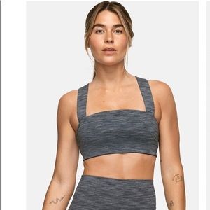 Outdoor Voices Freeform Bra in Charcoal